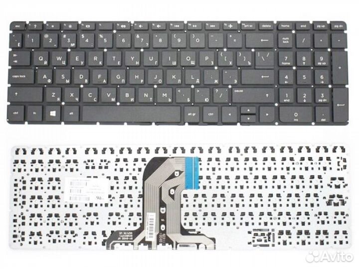 Клавиатура для ноутбука HP 15-ac. Отп. в регионы