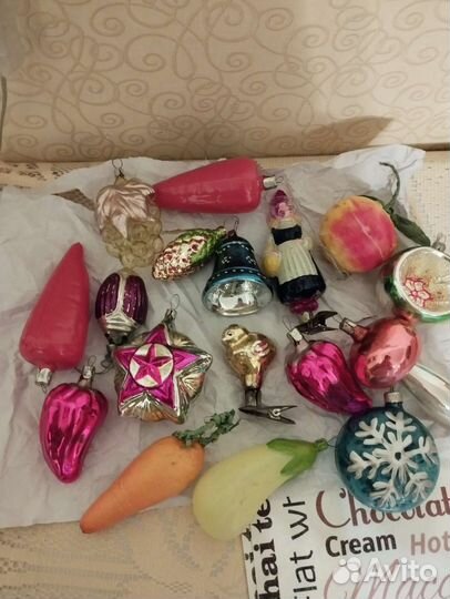 Елочные игрушки СССР