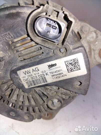 Генератор Volkswagen Golf 5G1 cjza 1.2 2014