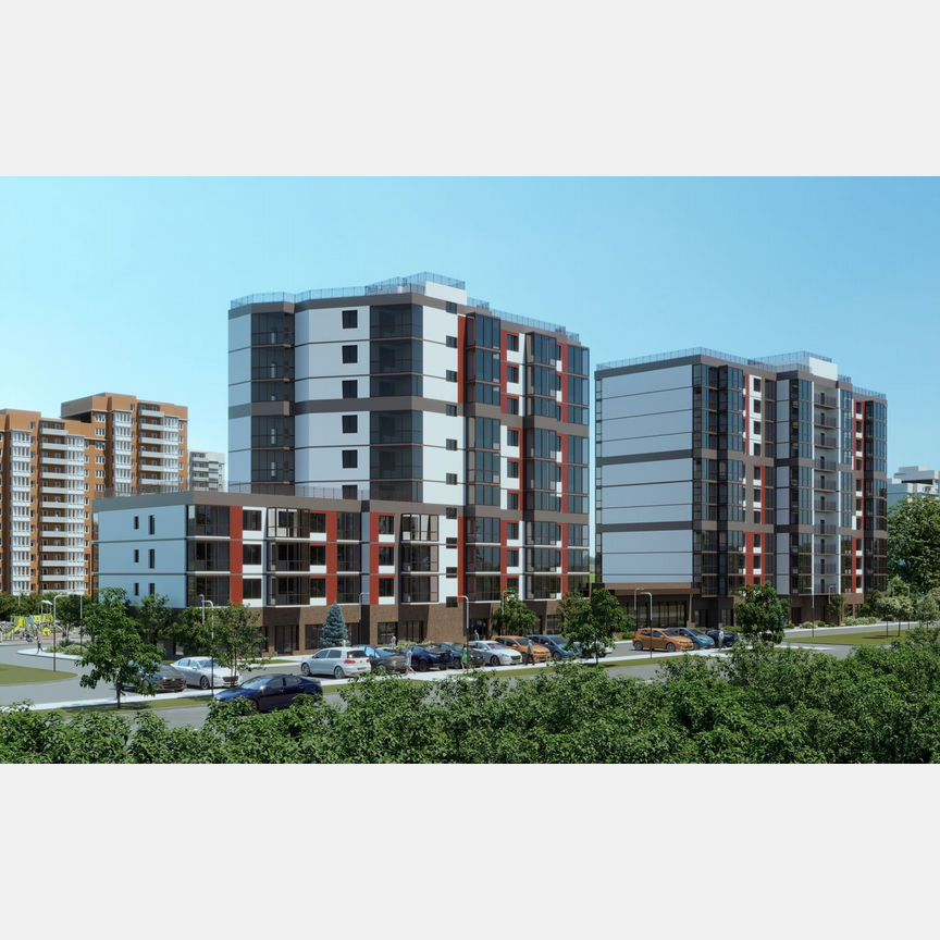 1-к. квартира, 34 м², 7/11 эт.