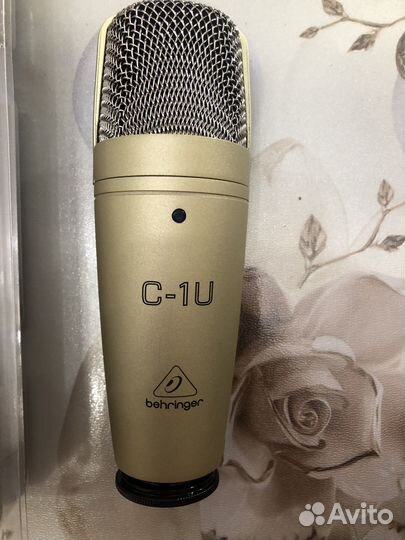 Студийный микрофон behringer c1-u