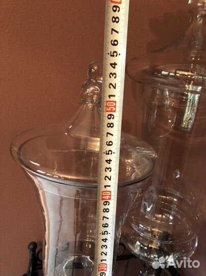 Ваза с крышкой.Предметы интерьера