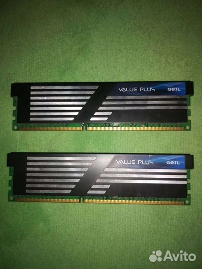 DDR3 4Gb geil 1600мгц (Проверено) 2шт