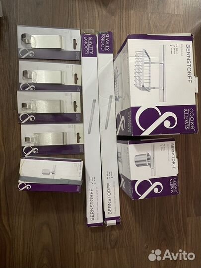 Рейленг для кухни, крючки, полочка, дозатор