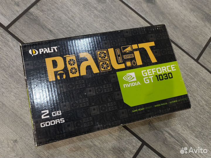 Видеокарта Palit GeForce gt1030 2gb