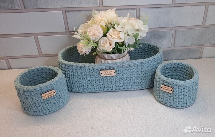 Набор интерьерных корзин