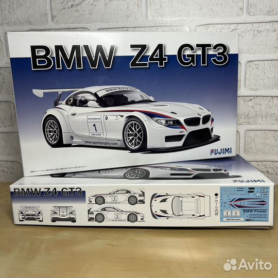 Сборная модель 1/24 Fujimi BMW Z4 GT3