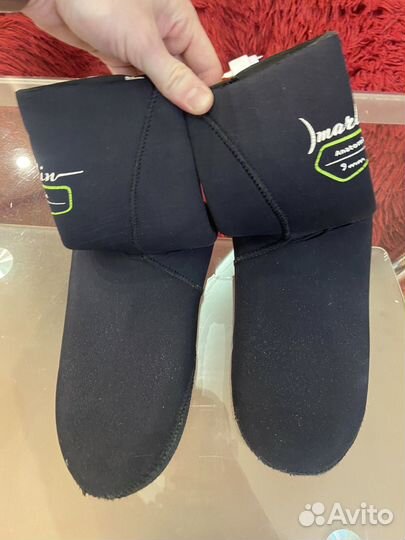 Ласты с носками для подвойной охоты