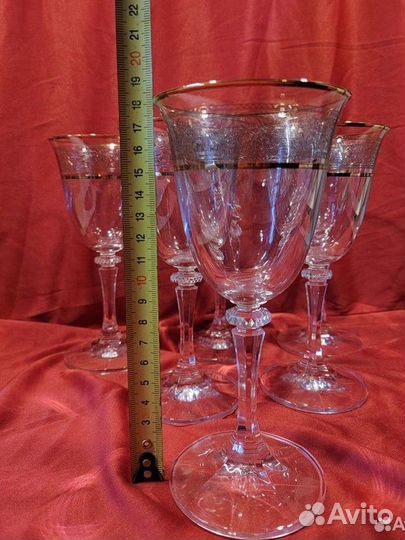 Фужеры Bohemia хрустальные