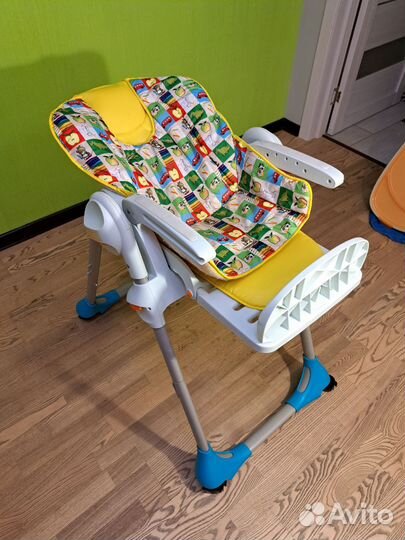 Стульчик для кормления chicco polly