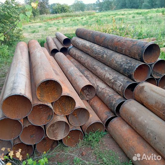 Трубы для бань,печей,под дорогу,столбов