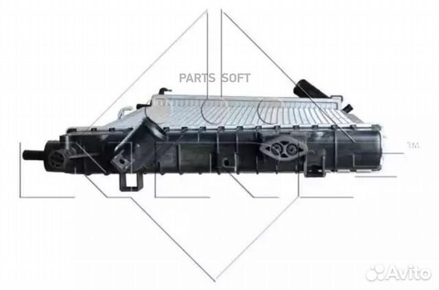 NRF 53415 NRF 53415 радиатор системы охлаждения\ O