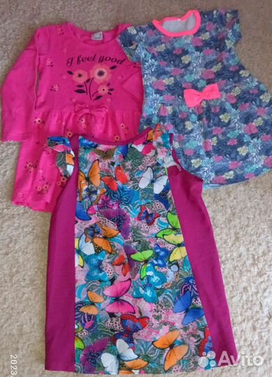 Огромный пакет с детскими вещами