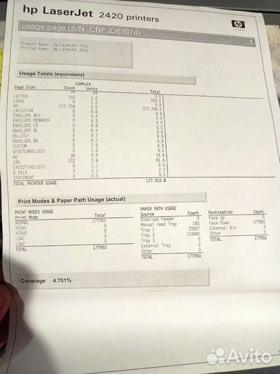 Принтер HP LJ P3005N