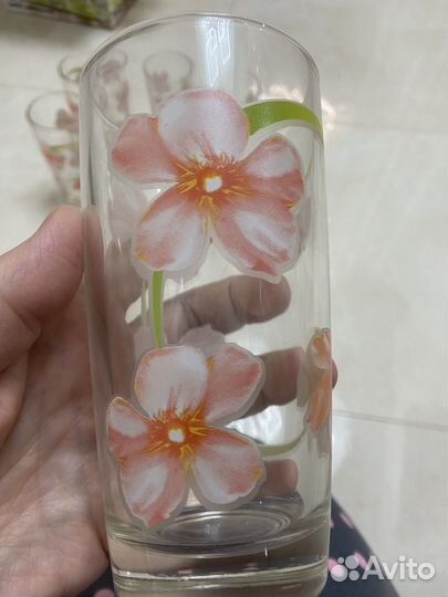 Набор стаканов для воды и соков