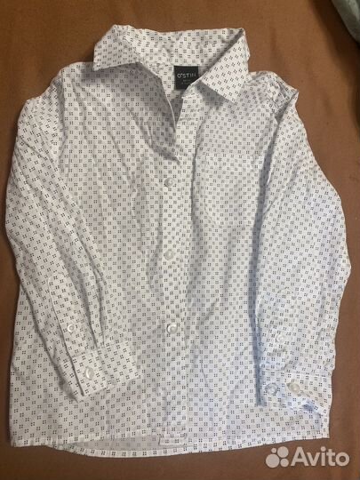 Рубашка для мальчика 110