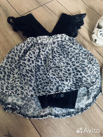 Большой пакет одежды для девочки до 1,5 лет