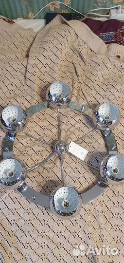 Люстра 6 плафонов E14 360Вт mw-lights