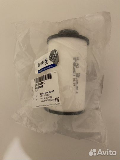 Фильтр масляный трансмиссии DSG VAG Оригинал