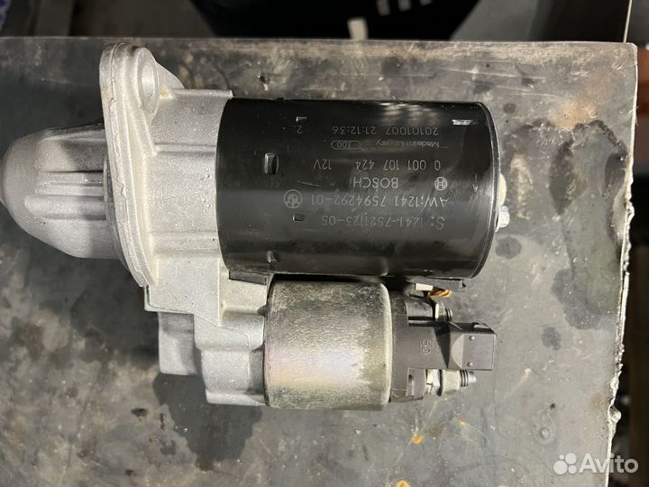 Стартер на Bmw f10