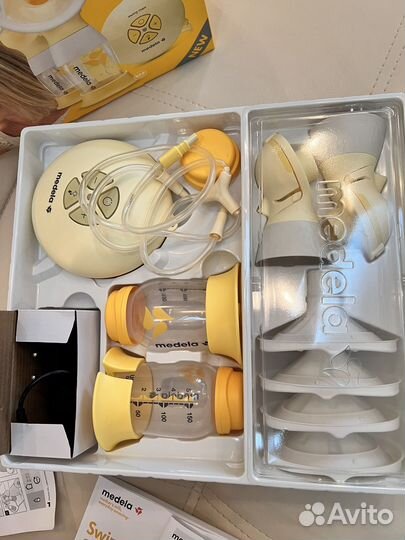 Молокоотсос электрический medela swing maxi flex