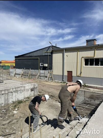 Аренда компрессора с отбойными молотками