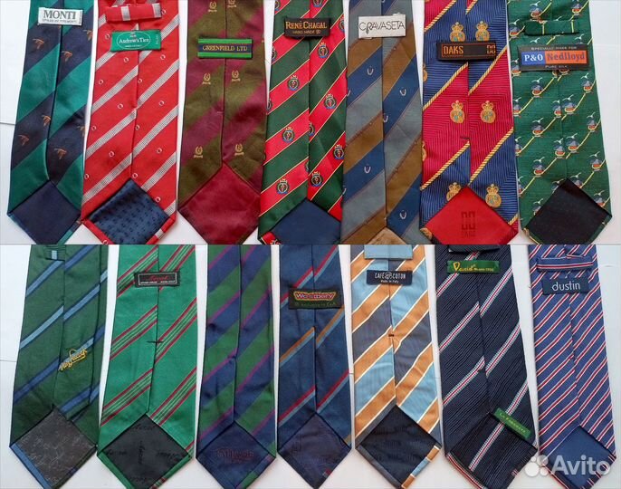 Галстуки 1000 шт. Louis Vuitton, Hermes