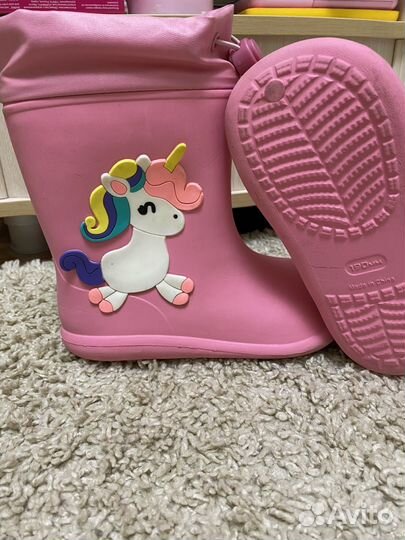 Детские резиновые сапоги 29 размер