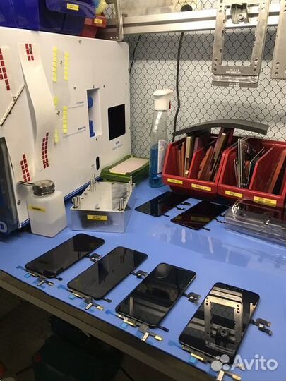 Замена стекла дисплея (Переклейка) iPhone, Samsung