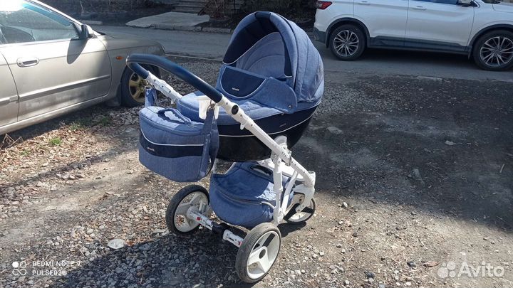 Прогулочная коляска Adamex Monte Carbon 2 в 1