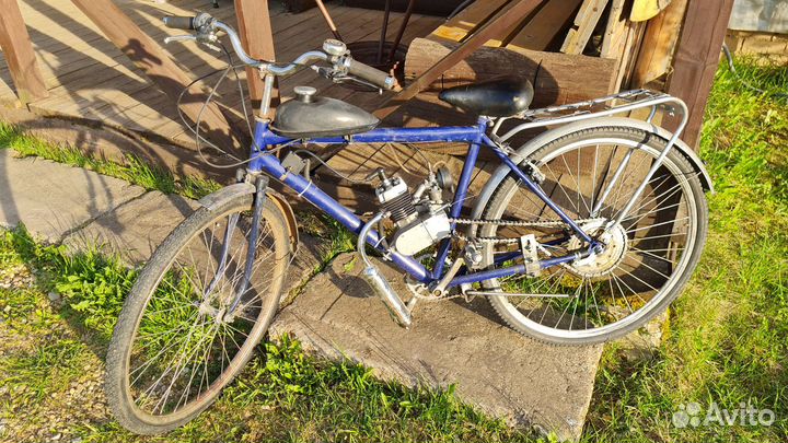 Велосипед взрослый с мотором