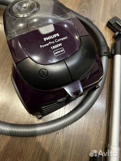 Пылесос philips powerpro compact