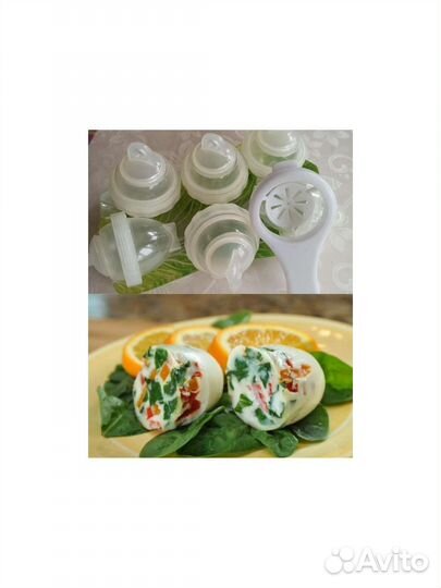 Формочки для яиц с начинкой