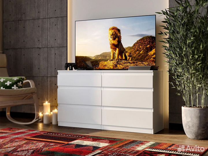 Комод Кастор 6 ящиков