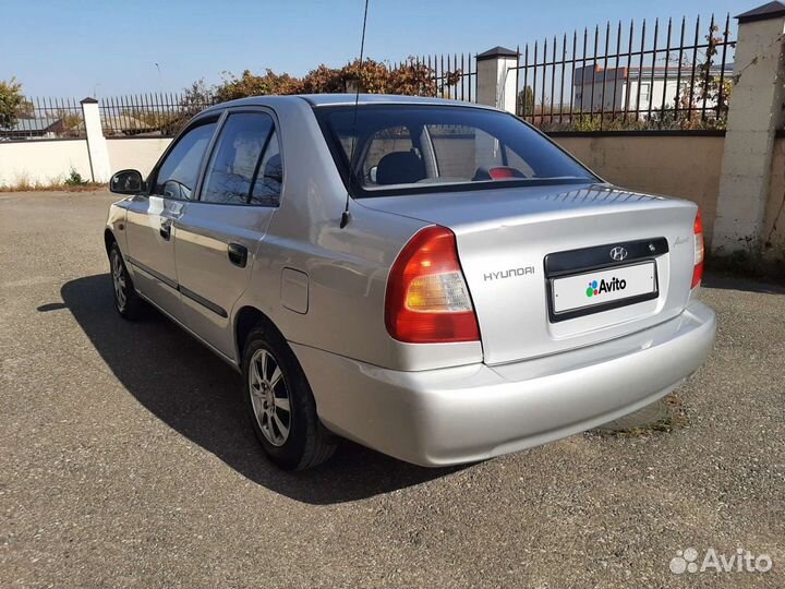 Hyundai Accent 1.5 МТ, 2007, 660 000 км