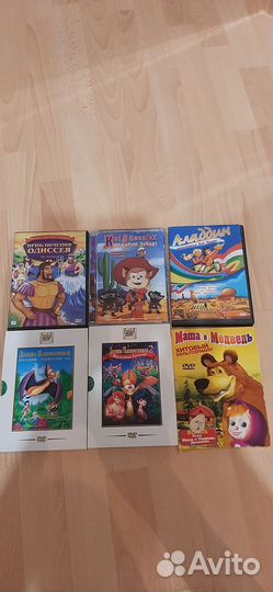 Продам DVD диски с мультиками