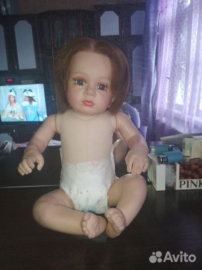 Кукла реборн девочка 60 см