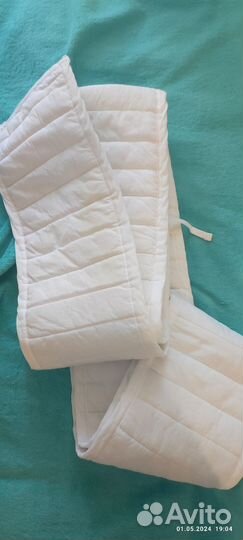 Бортики на детскую кроватку