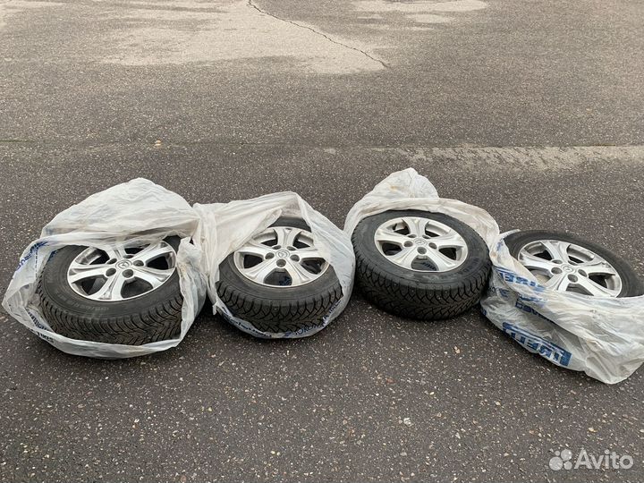 Колеса 195 65 15 зимние шипы