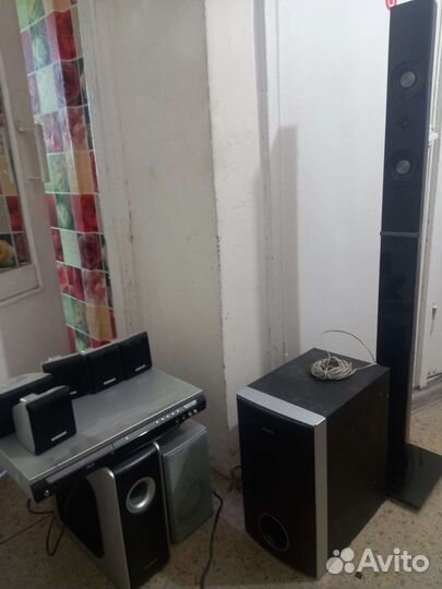 Музыкальный центр samsung двд,радио,AUX