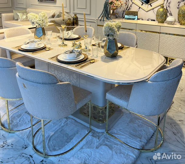 Комлект стол и стулья пр турция