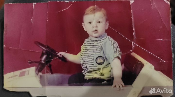 Реставрация старых фотографий, улучшение