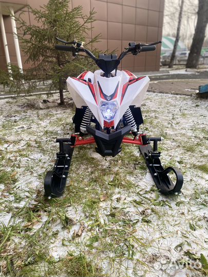 Снегоход+квадроцикл вездеход 3в1