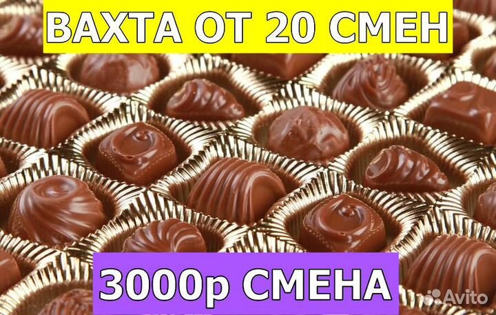 Упаковщики шоколада на вахту, Проезд Проживание