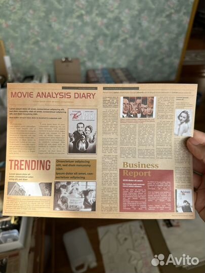 Наклейки в стиле ретро винтаж