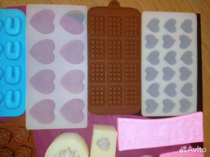 Силикрновые формы для шоколада