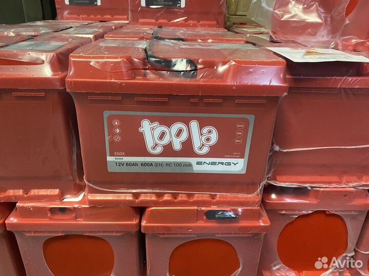 Аккумулятор 60 ампер Topla Гарантия