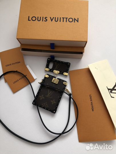 Чехол кейс Louis Vuitton для iPhonе Х-XS оригинал