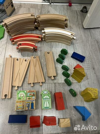 Деревянные железные дороги IKEA + Brio+ Томик