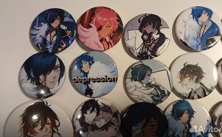 Значки аниме